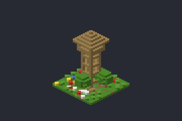 Torre de Vigia das Estrelas no Minecraft