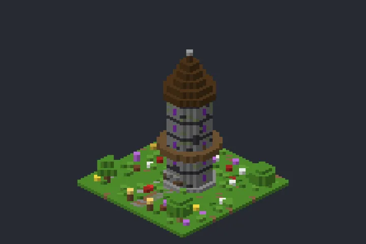 Torre Mística das Pedras no Minecraft